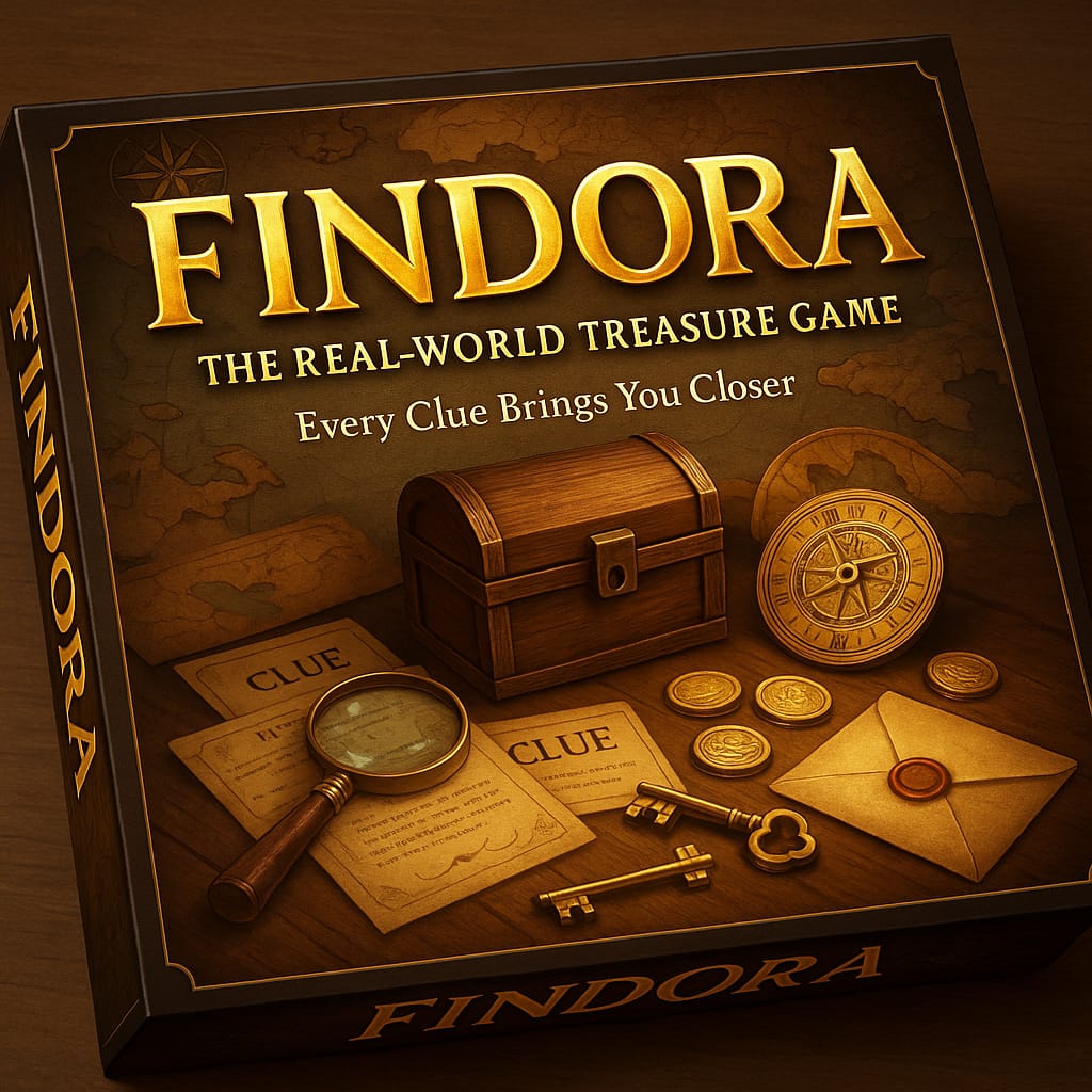 Findora™ - The Real-World Treasure Hunt Game | Adventure Puzzle Game for Family, Friends