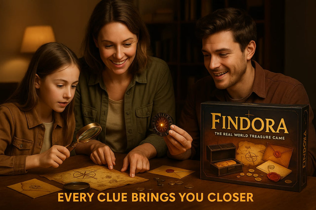 Findora™ - The Real-World Treasure Hunt Game | Adventure Puzzle Game for Family, Friends